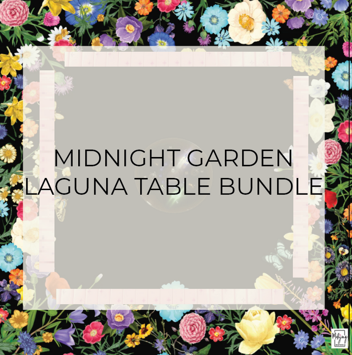 In Stock - The Laguna Midnight Garden Table