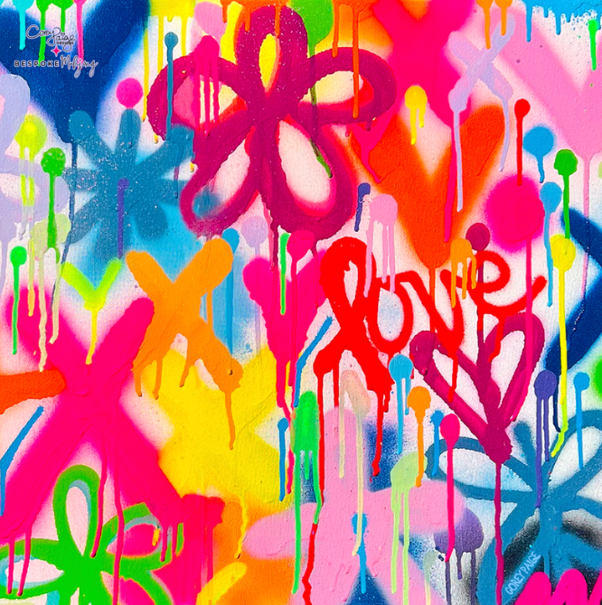 PREORDER - DOUBLE-SIDED MAT | Double the Fun/Bespoke x Corey Paige - GRAFFITI STREET STYLE MAT