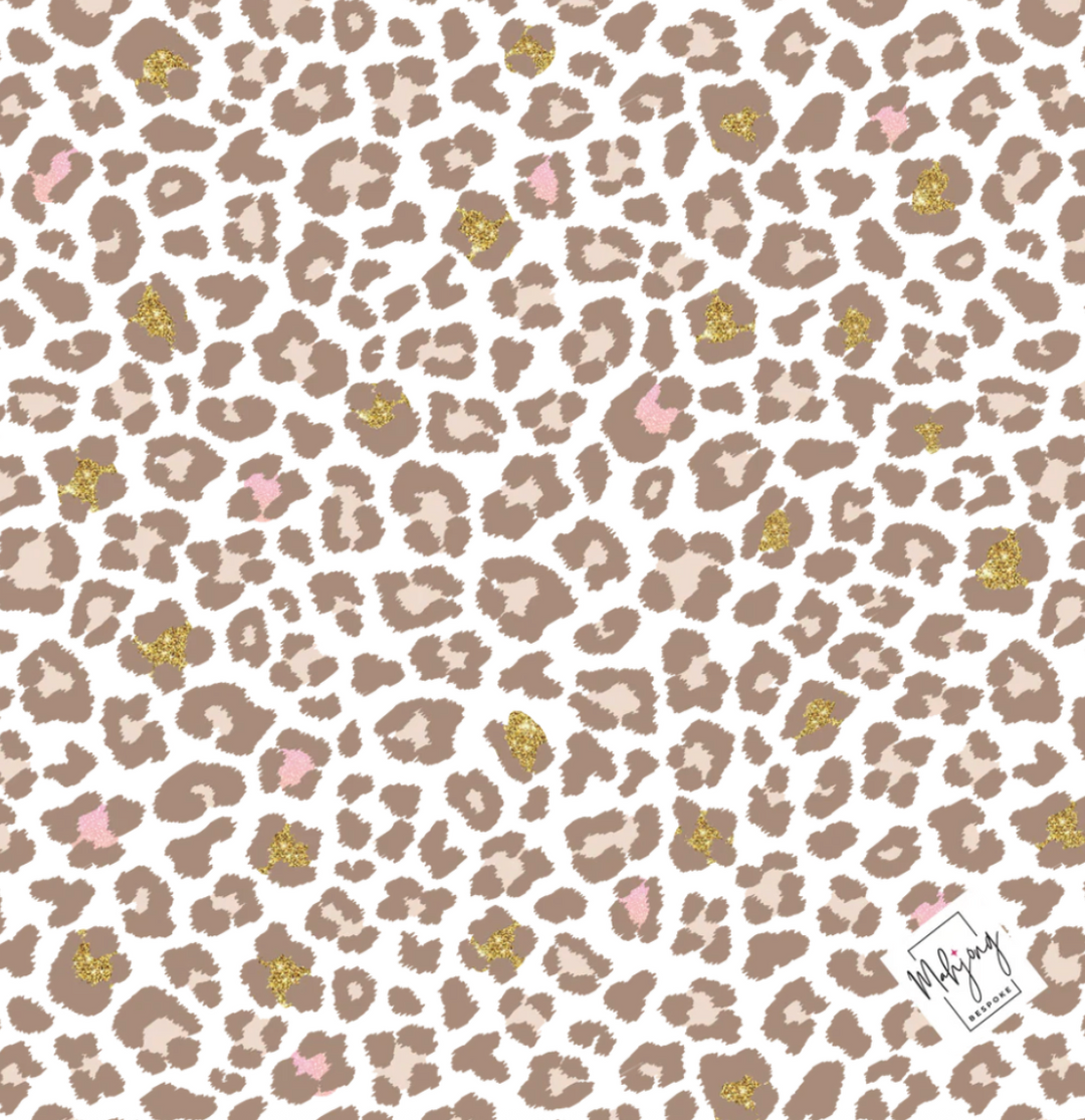 COMING SOON - GLITTERY LEOPARD TABLE