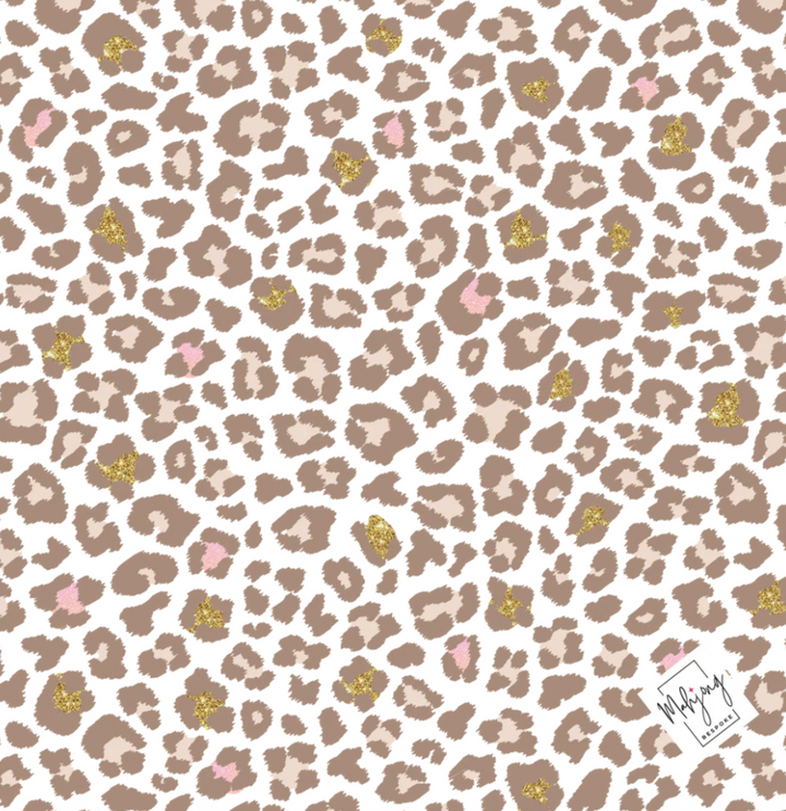 COMING SOON - GLITTERY LEOPARD TABLE