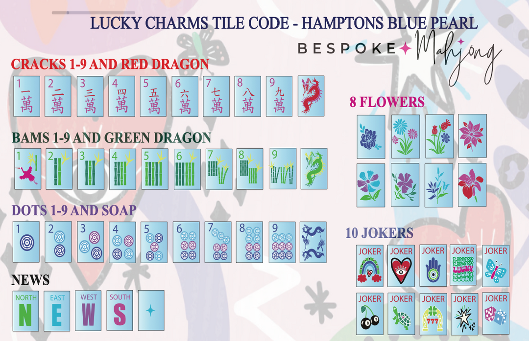 LUCKY CHARMS - HAMPTONS PEARL BLUE