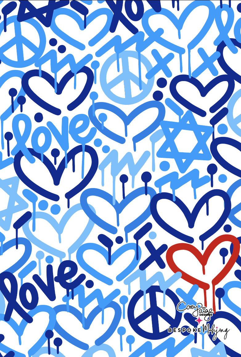 Bespoke x Corey Paige Holiday Love Shufflers - Blue