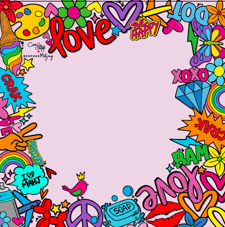 DOUBLE-SIDED MAT | Double the Fun/Bespoke x Corey Paige - COLOR CRUSH