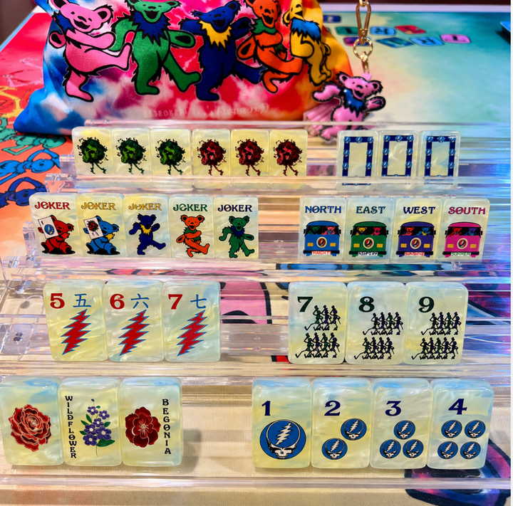 Grateful Dead x Bespoke Mahjong - SUNSHINE DAYDREAM TIE DYE PEARL