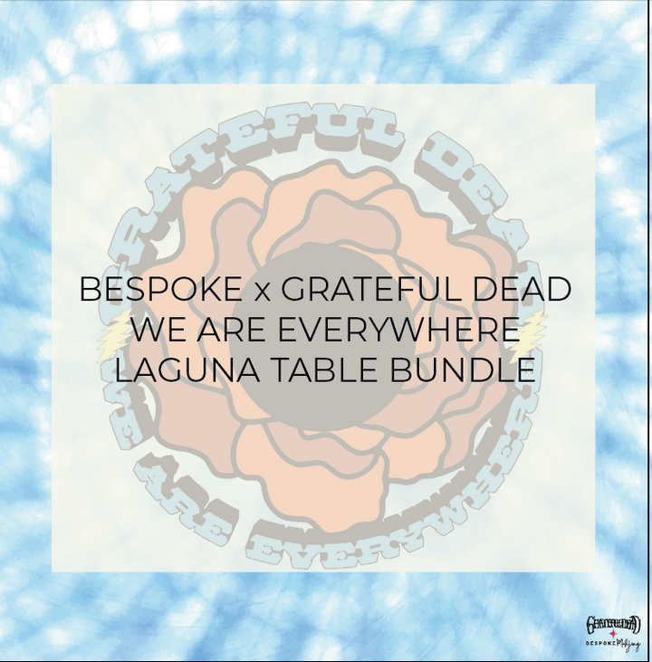 SPECIAL ORDER - THE LAGUNA TABLE - GRATEFUL DEAD x BESPOKE MAHJONG - WE ARE EVERYWHERE