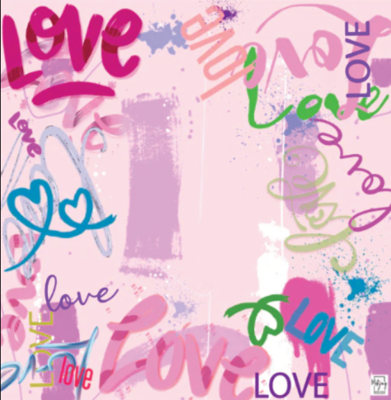 COMING SOON - LOVE GRAFFITI PINK