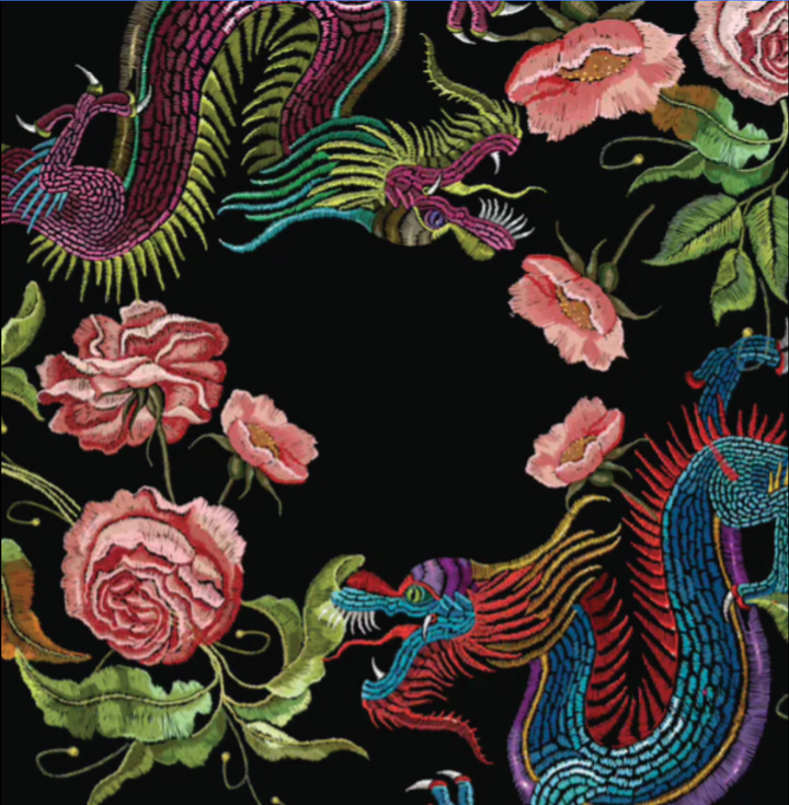 IN STOCK - YEAR OF THE DRAGON - BLACK