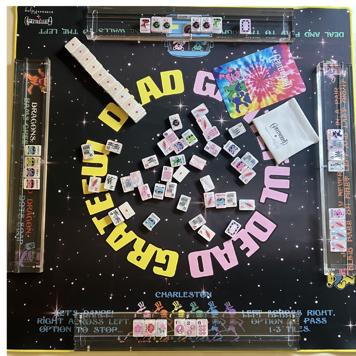 Grateful Dead x Bespoke Mahjong  - ROSE PINK TIE DYE PEARL