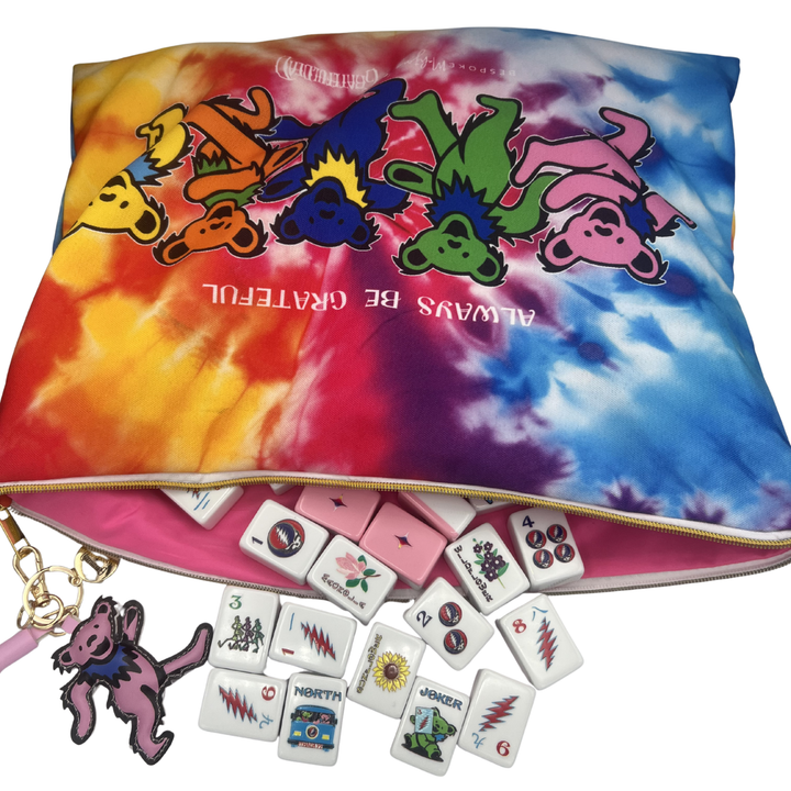 Grateful Dead x Bespoke Mahjong XL Mega Tiles - ROSE PINK