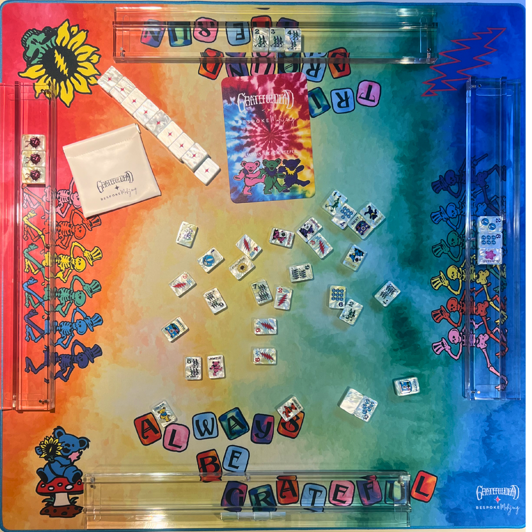 Grateful Dead x Bespoke Mahjong - SUNSHINE DAYDREAM TIE DYE PEARL