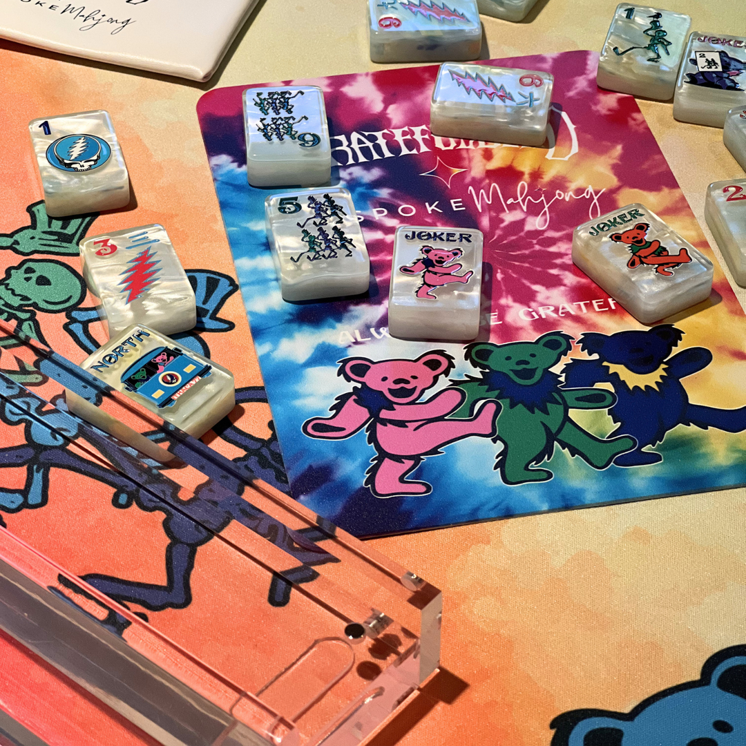 Grateful Dead x Bespoke Mahjong - SUNSHINE DAYDREAM TIE DYE PEARL