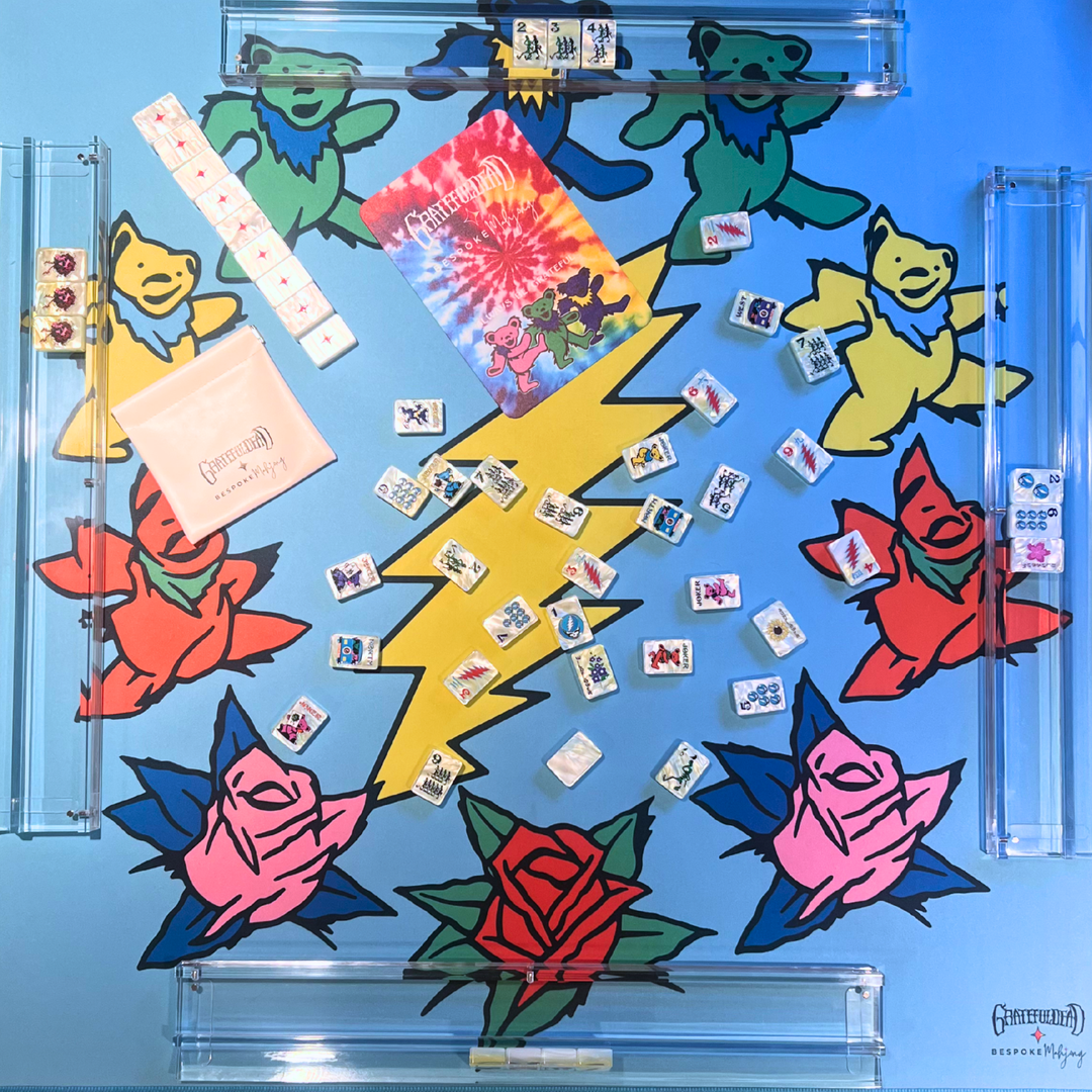 Grateful Dead x Bespoke Mahjong - SUNSHINE DAYDREAM TIE DYE PEARL