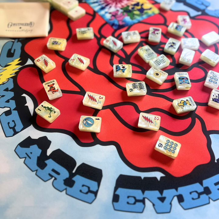Grateful Dead x Bespoke Mahjong - SUNSHINE DAYDREAM TIE DYE PEARL