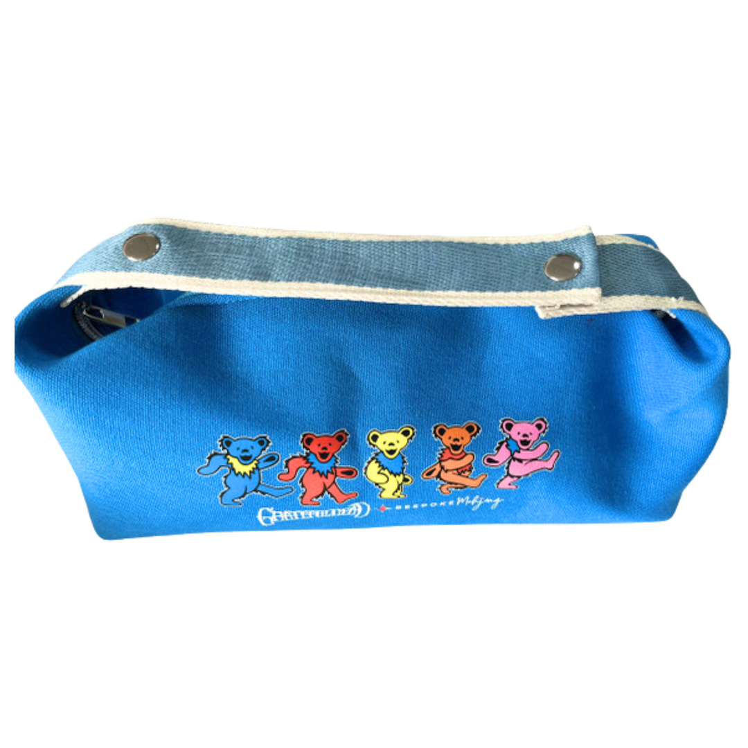 Grateful Dead x Bespoke Mahjong Travel Tiles Kit - COSMIC WHITE PEARL