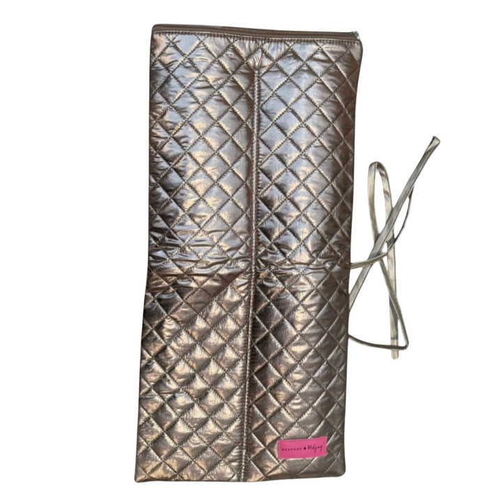The Quilted Rack Bag - Brushed Gold