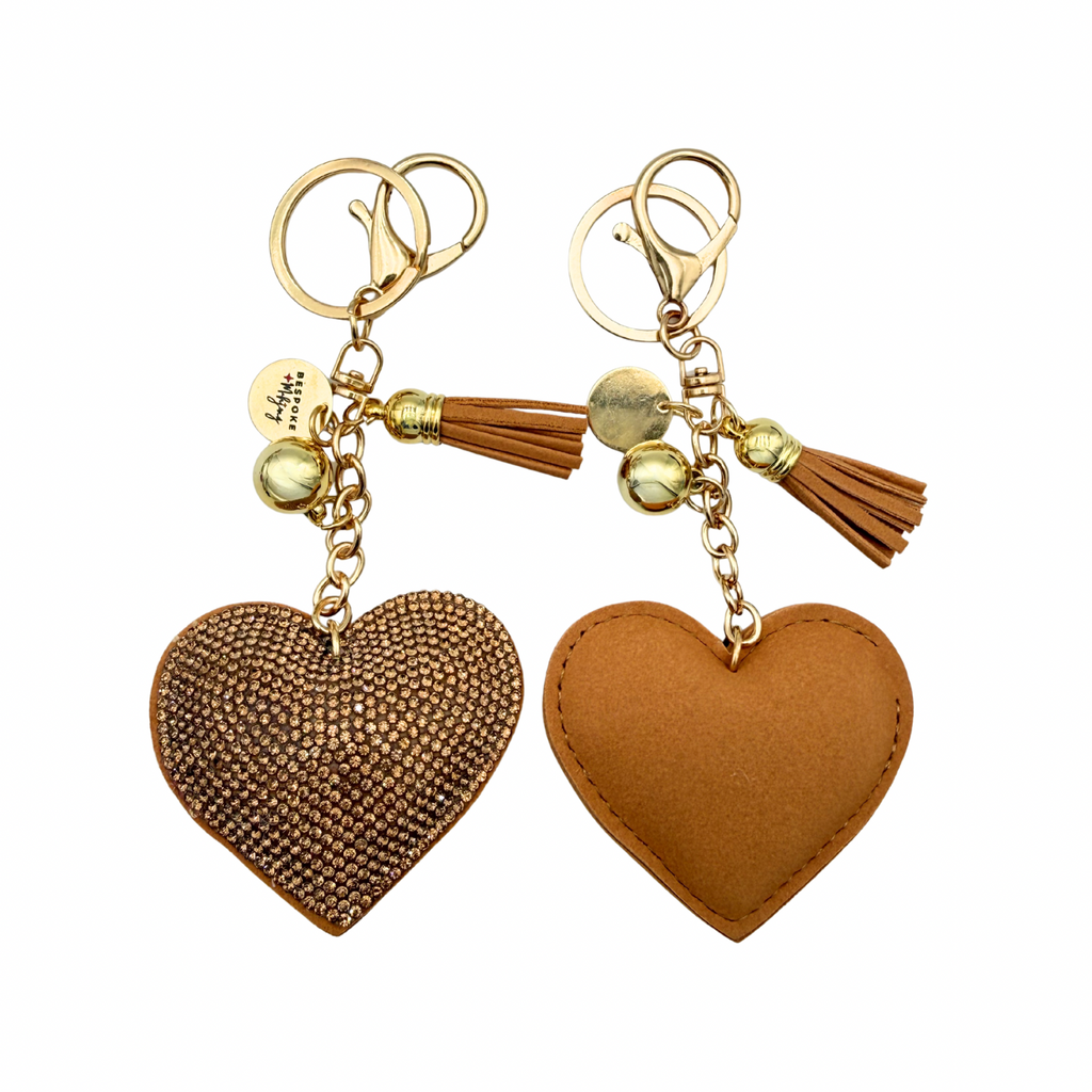 Heart Charm - Bronze – Bespoke Mahjong