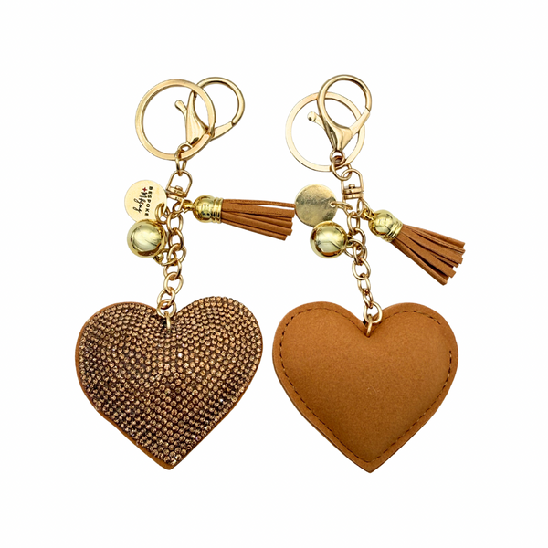 Heart Charm - Bronze – Bespoke Mahjong