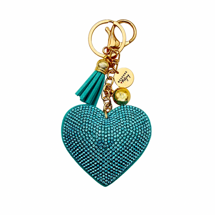 Heart Charm - Turquoise