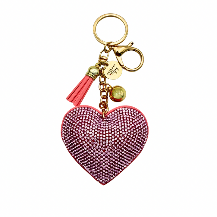 Heart Charm - Light Pink