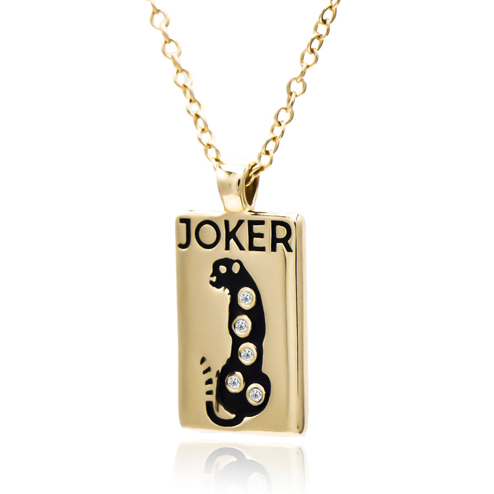 Liv Mitchell x Bespoke - Flirty Leopard Gold Necklace