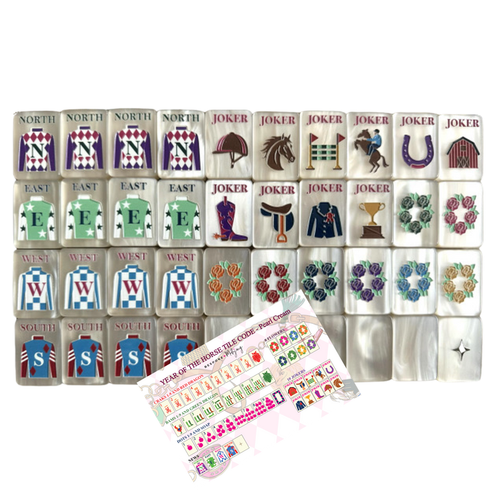 COMING SOON - YEAR OF THE HORSE KIT - PEARL CREAM